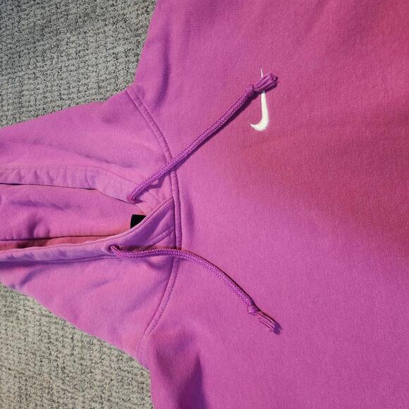 Nike Hoodie Women’s Pink Long Sleeve Pullover Size Medium 7 - Picture 5 of 7